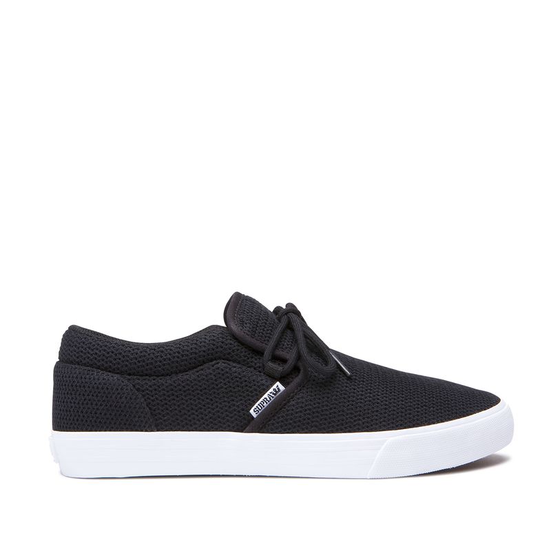 Supra Cuba Low Top Schuhe Damen - Schwarz SGQ27459